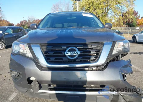 2020 Nissan Pathfinder S 4Wd из США, поврежденный, VIN 5N1DR2AM5LC599593